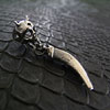 鬼しゃれこうべ『鬼髑髏 - 一角 -』ピアス